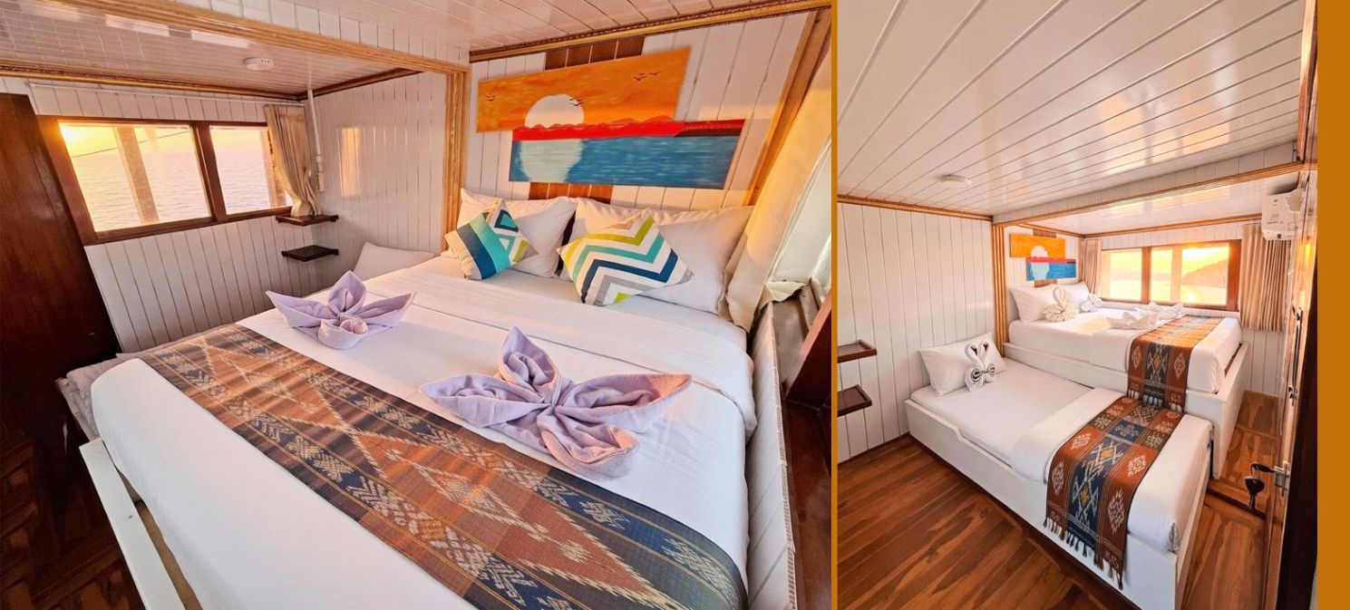 Bali cabin aboard Princess Nabila