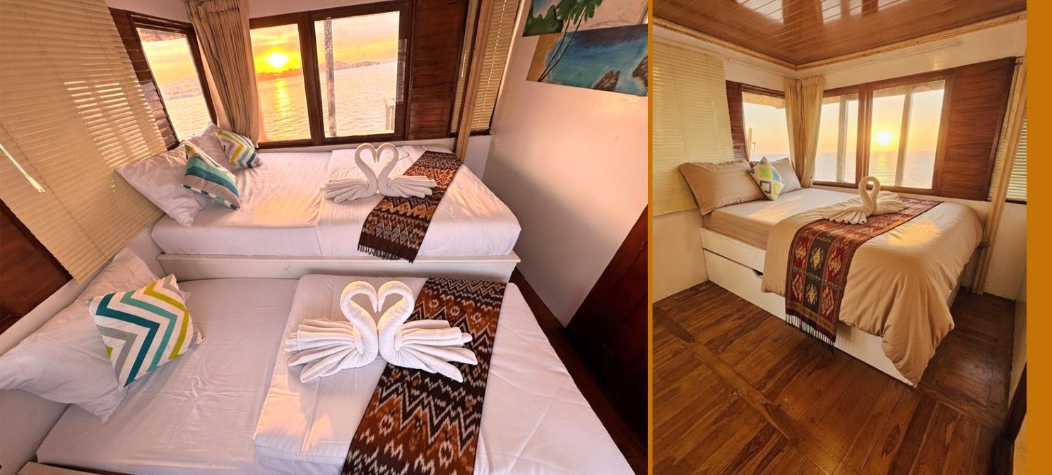 Papua cabin aboard Princess Nabila