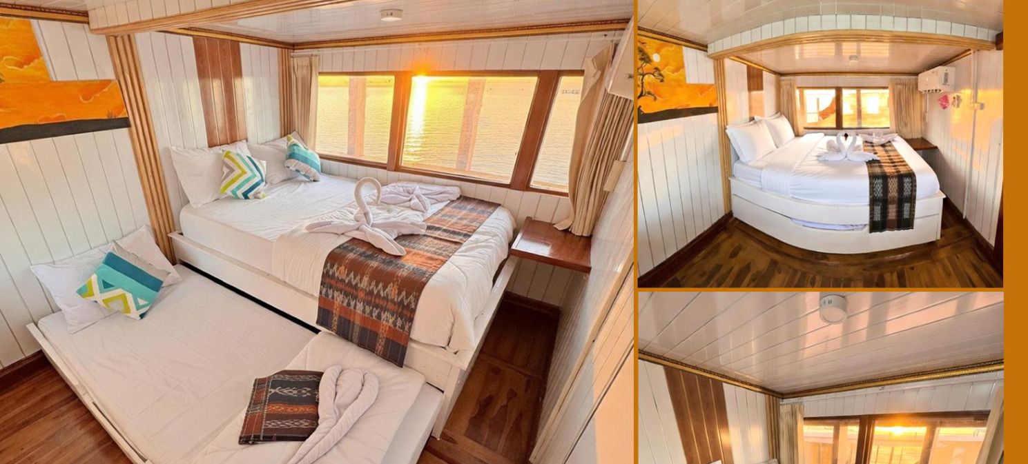 Sulawesi cabin aboard Princess Nabila